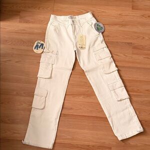 Love White Cargo Pants